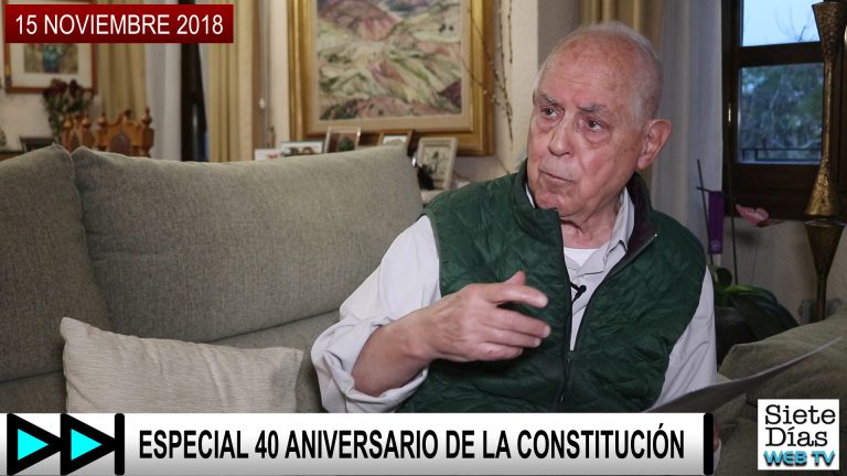 ESPECIAL 40 ANIVERSARIO DE LA CONSTITUCIÓN, RAFAEL ORTUÑO – 15 NOVIEMBRE 2018