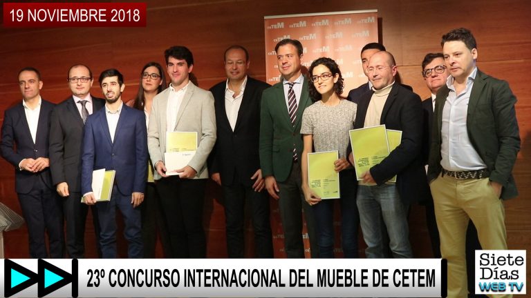 23º CONCURSO INTERNACIONAL DEL MUEBLE DE CETEM – 19 NOVIEMBRE 2018