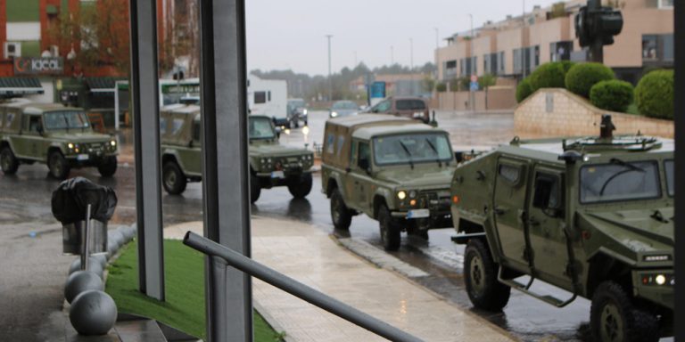 El Ejército llega a Yecla para colaborar en la contención de la epidemia