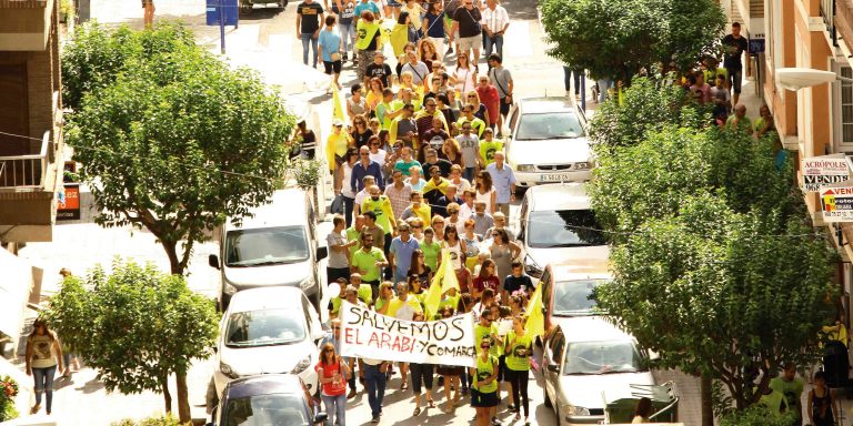 ‘Salvemos el Arabí y comarca’ planea manifestarse este 2021 a las puertas de la sede de Elpozo