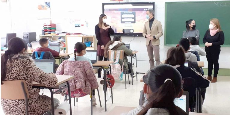 El colegio ‘La Pedrera’, elegido Centro Digital de Referencia de la comarca