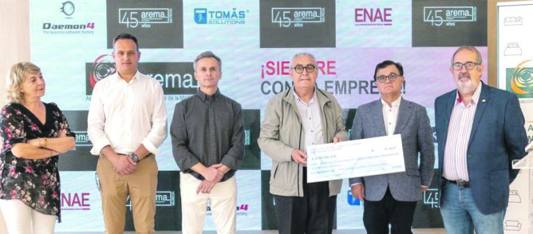 AREMA RECAUDA 9.400 EUROS PARA AFAY CON EL LIBRO “LA COMED”, DE FRANCISCO ORTÍN JUAN