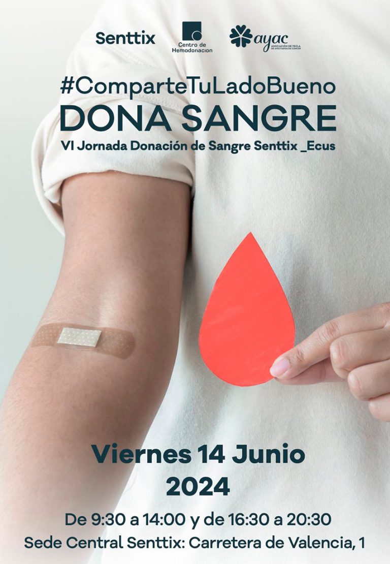 DONACIÓN DE SANGRE EN SENTTIX ESTE VIERNES