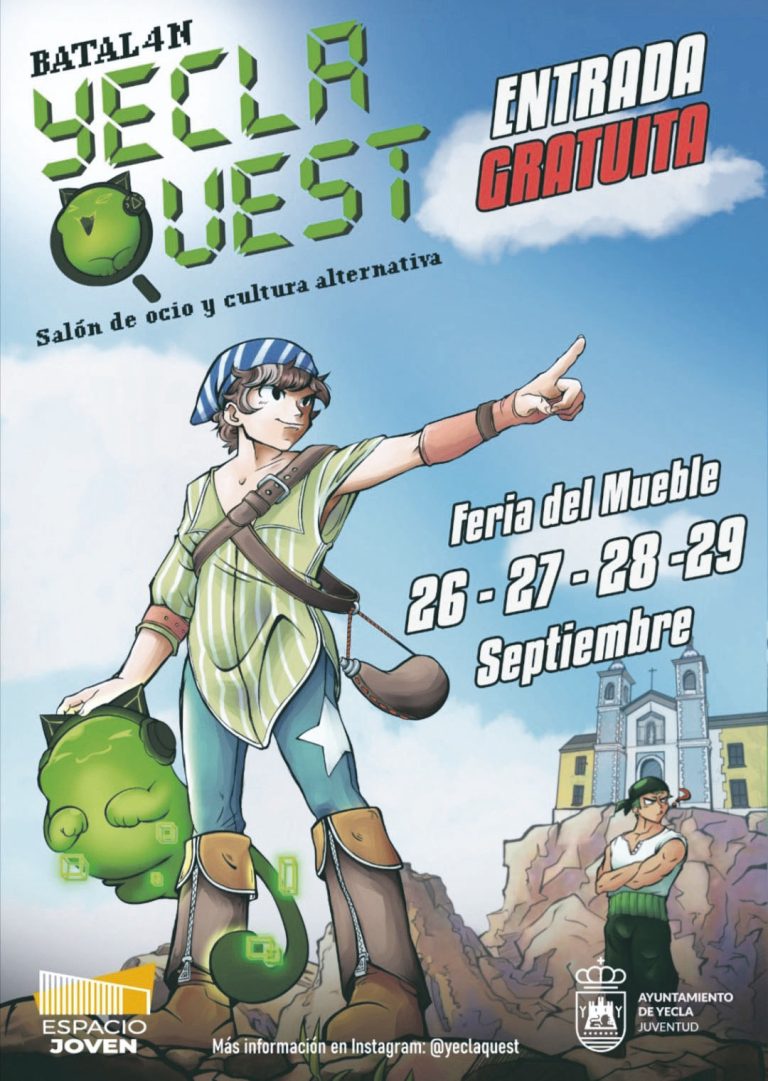 ‘Yecla Quest’ abrirá sus puertas en Feria del Mueble para los amantes del manga y el cosplay