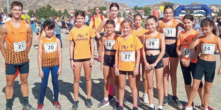 Cinco podios individuales y uno por equipos en Puerto Lumbreras