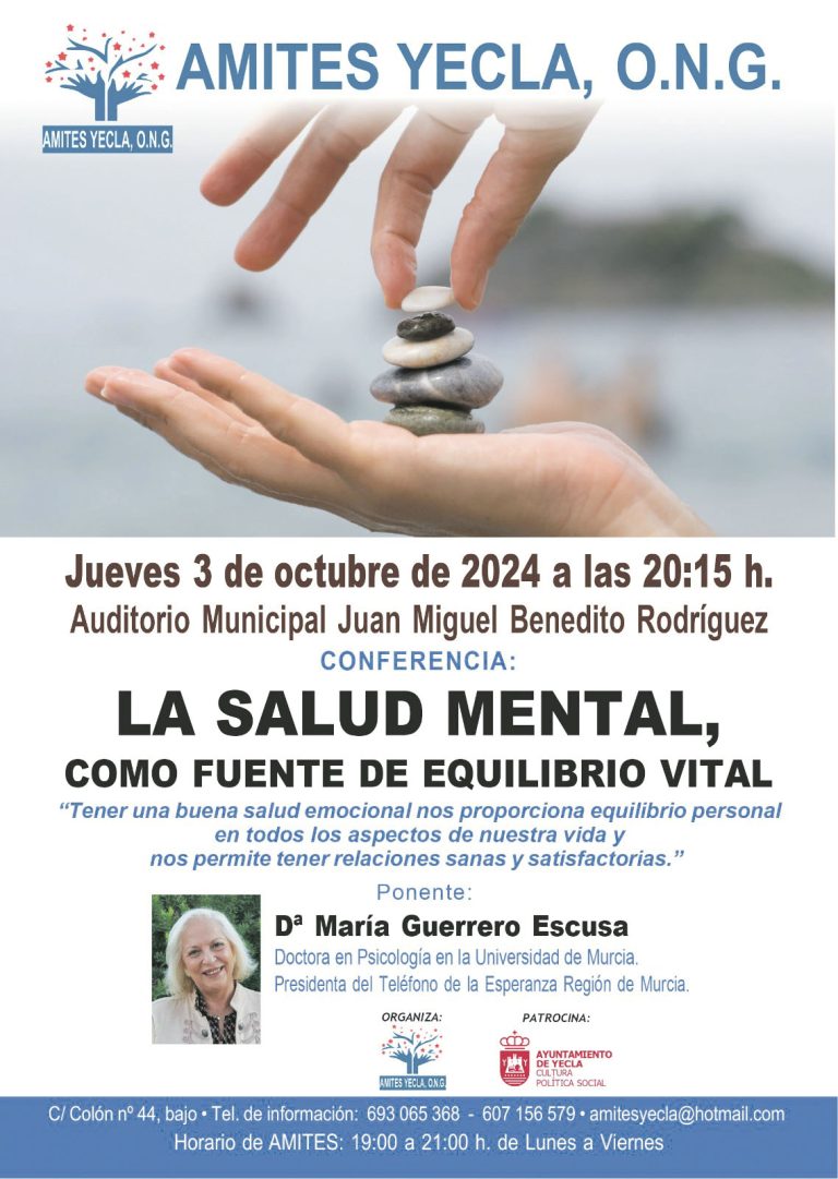 AMITES inicia el curso resaltando la importancia de la salud mental