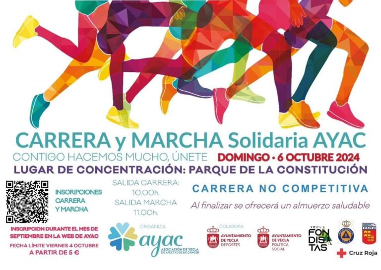 AYAC: la solidaridad se demuestra marchando y corriendo