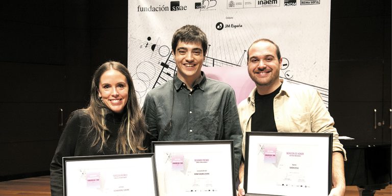 Esther Pérez, tercer Premio para Jóvenes Compositores de la Fundación SGAE- CNDM